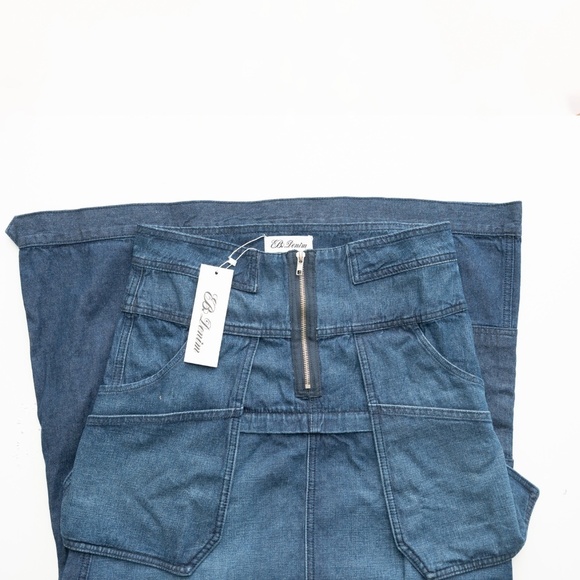 EB Denim - Modular Denim Cargo Skirt. - Picture 4 of 8